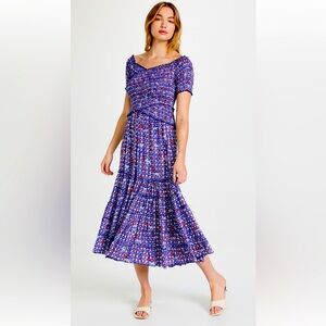 Poupette St. Barth Soledad Off The Shoulder Maxi Dress